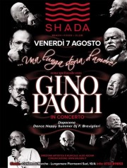 Gino Paoli allo Shada Beach Club a Civitanova Marche