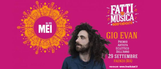 Gio Evan - Evento Esclusivo al MEI al Teatro Masini di Faenza