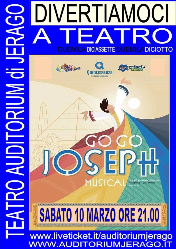 Go go Joseph all'Auditorium Jerago a Jerago con Orago