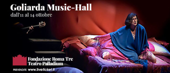 Goliarda Music Hall al Teatro Palladium a Roma