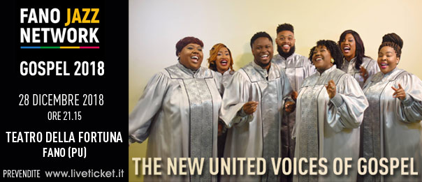 The New United Voices of Gospel al Teatro della Fortuna a Fano