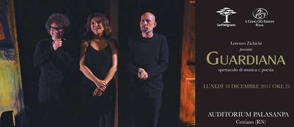 Gianmarco Tognazzi e Francesca Merloni "Guardiana" all'Auditorium Spazio Sanpa a Coriano