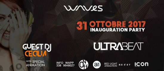 Waves Inauguration Party all'Ultra Beat a Monteforte Irpino
