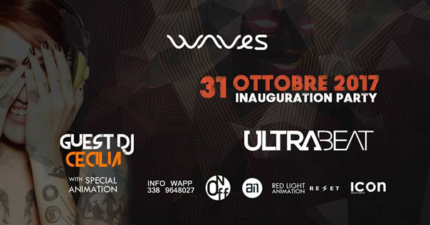 Waves Inauguration Party all'Ultra Beat a Monteforte Irpino
