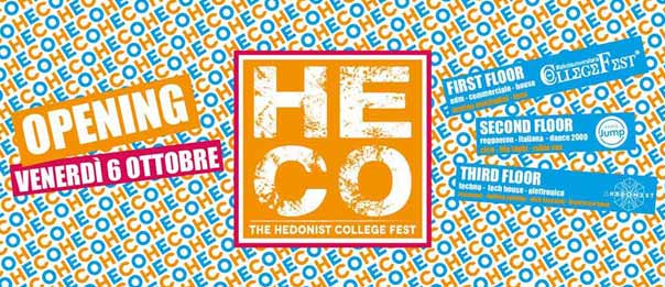 Heco opening all'Heco - The Hedonist College di Forlì
