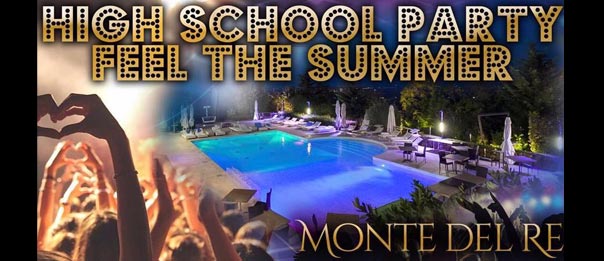 High School Party 2017 all'Hotel Monte del Re di Dozza