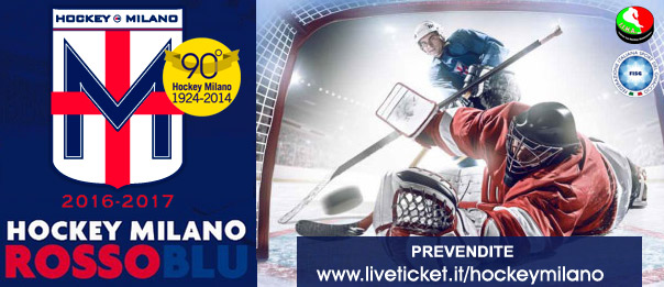 Hockey Milano Rossoblu Campionato Italiano di Serie B 2016-2017