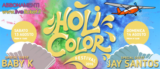 Holi Color Festival - Colori d'Ogliastra 2016