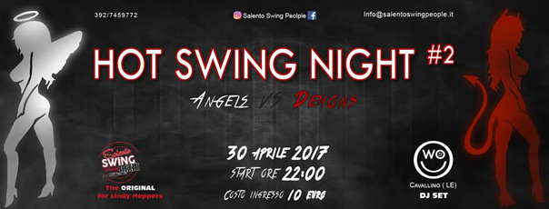 Hot swing night #2 - Angels vs Demons al Womb di Cavallino