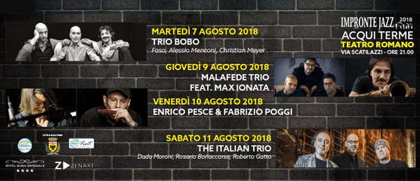 Impronte Jazz 2018 al Teatro Romano ad Acqui Terme