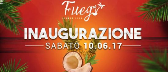 Inaugurazione al Fuego Summer Club a Godiasco Salice Terme