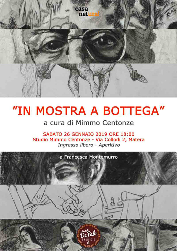 "In Mostra a Bottega" allo Studio Mimmo Centonze a Matera