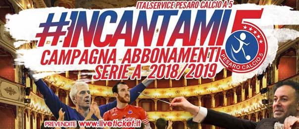 ASD Pesaro Calcio A5 - Campionato serie A Stagione 2018/19