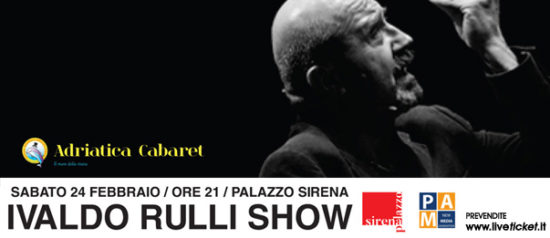Ivaldo Rulli show al Palazzo Sirena a Francavilla al Mare