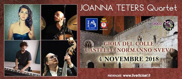 Joanna Teters Quartet al Castello Normanno - Svevo di Vibo Valentia