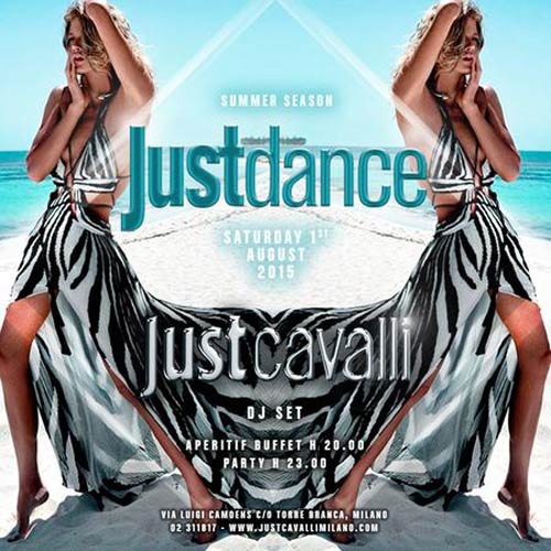 Justdance al Just Cavalli Club di Milano 