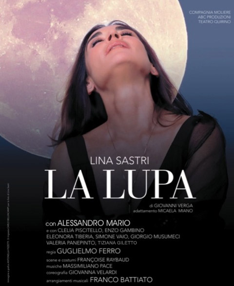 Lina Sastri "La Lupa" all'Auditorium Unità d'Italia di Isernia