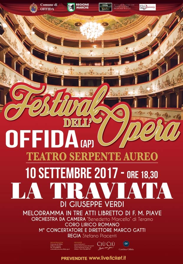 Festival dell'Opera alla Chiesa della Collegiata e Teatro Serpente Aureo a Offida
