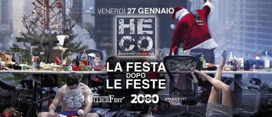 "Heco - The Hedonist College" La festa dopo le feste al Controsenso di Forlì