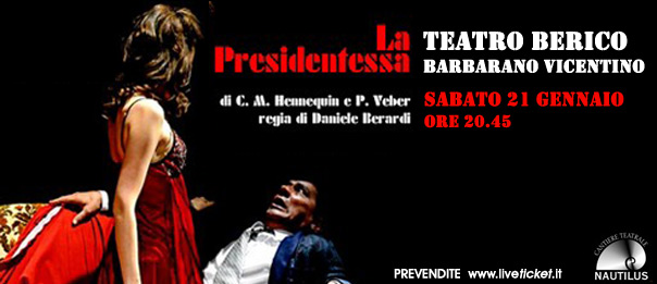 La presidentessa al Teatro Berico a Barbarano Vicentino