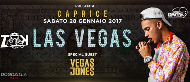 Las Vegas - Vegas Jones al Caprice Disco di Piacenza