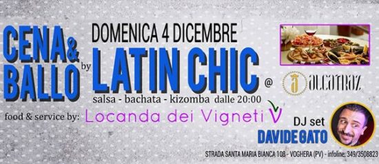 Latin Chic a Alcatraz Club di Voghera