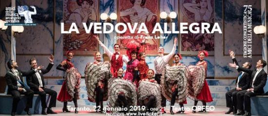 La Vedova Allegra al Teatro Orfeo di Taranto