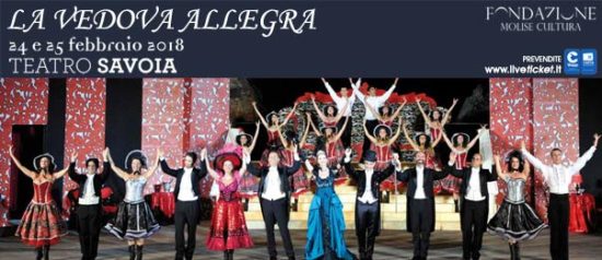 La vedova allegra al Teatro Savoia di Campobasso