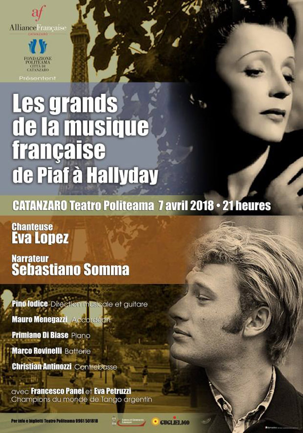 Les grands de la musique française al Teatro Politeama di Catanzaro