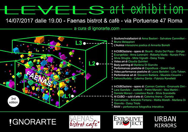 LEVELS ART EXHIBITION 3rd edition a Roma