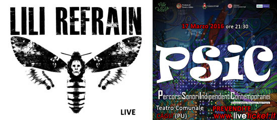 Lili Refrain live "Psic Festival" al Teatro di Cagli