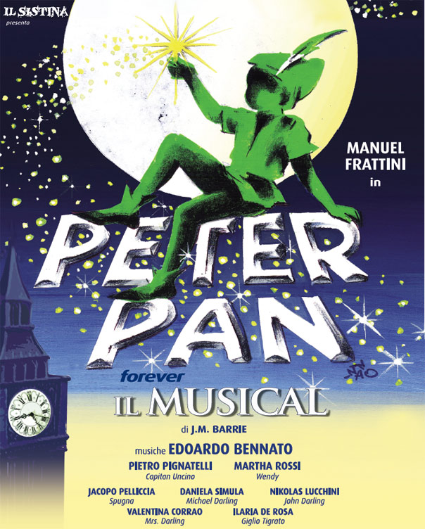 Peter Pan Il Musical al Palariviera di San Benedetto del Tronto