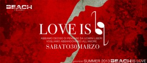 "Love is" Beach Club Versilia