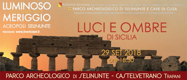 Luci e ombre di Sicilia al Parco Archeologico di Selinunte a Castelvetrano