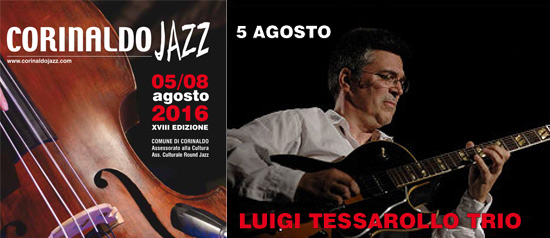 Luigi Tessarollo trio al Corinaldo Jazz