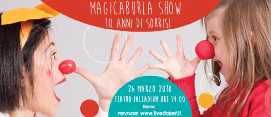 Magicaburla show al Teatro Palladium a Roma