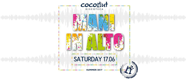 Mani in alto al Coconut di Capo D'Orlando