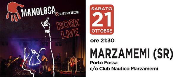 Manoloca & Massimo Vecchi live al Club Nautico a Porto Fossa di Marzamemi