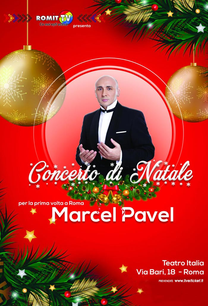 Marcel Pavel - Concerto di Natale al Teatro Italia a Roma