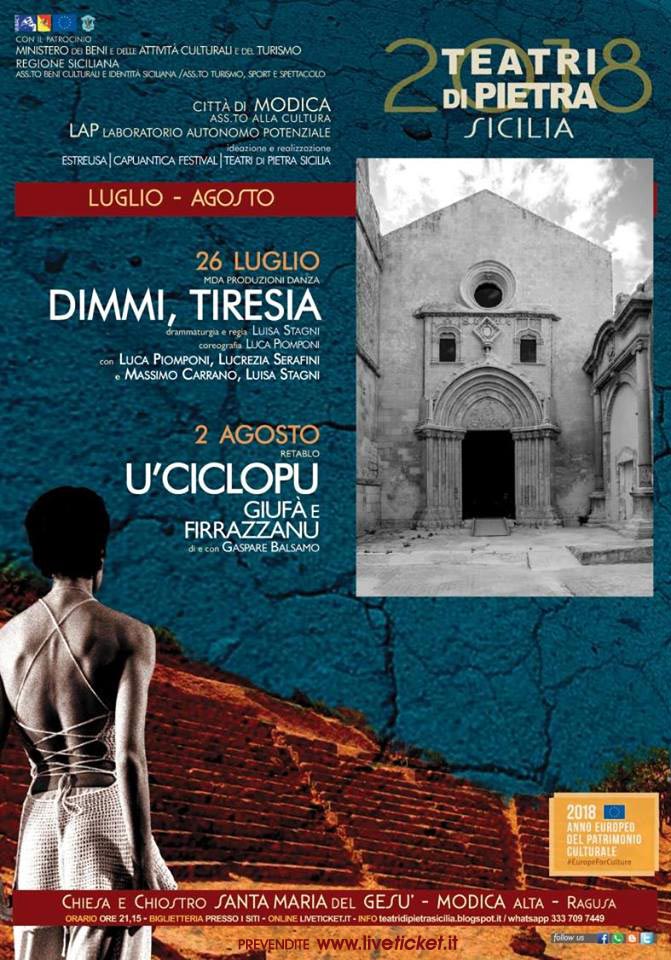 Teatri di Pietra Sicilia 2018