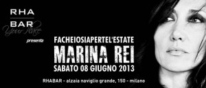 Marina Rei in concerto@Rhabar al Naviglio Grande, Milano