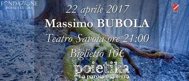 Massimo Bubola a Poietika al Teatro Savoia di Campobasso