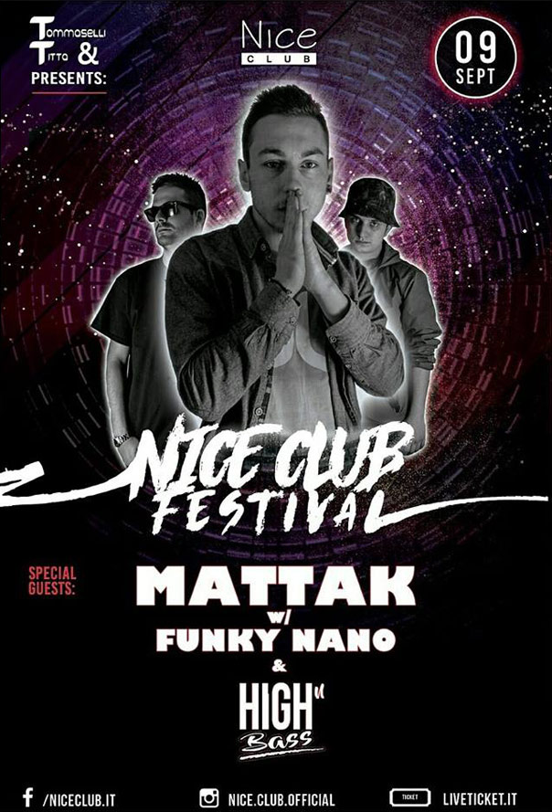 Nice Festival - Mattak & Funky Nano al Nice Club di Belluno