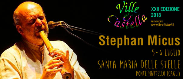 Stephan Micus Live "Ville e Castella" al Santuario Santa Maria delle Stelle a Cagli