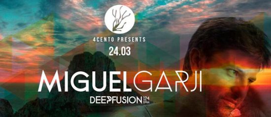 Miguel Garji (Deep Fusion - Ibiza Global Radio) al Ristorante 4cento di Milano