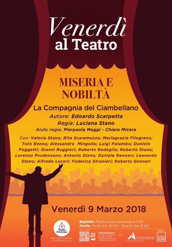 Miseria e nobiltà al Teatro Antoniano di Lecce