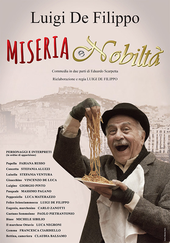 Miseria e nobiltà al Teatro Vittorio Veneto di Colleferro