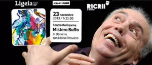 "Mistero buffo" al Teatro Politeama di Lamezia Terme