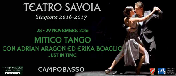 Adrián Aragón e Erica Boaglio "Mitico Tango" al Teatro Savoia di Campobasso