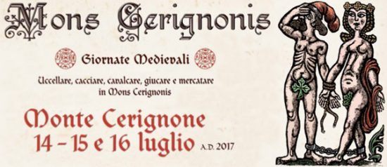 Mons Cerignonis 2017 Giornate Medievali a Monte Cerignone